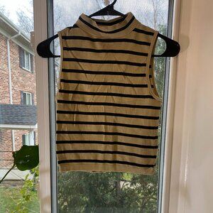 Turtle Neck Tank Top